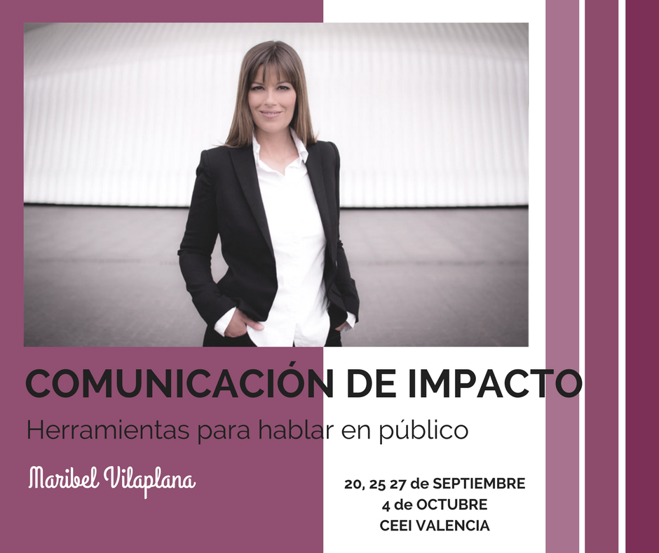 Curso Comunicación con Impacto, Maribel Vilaplana