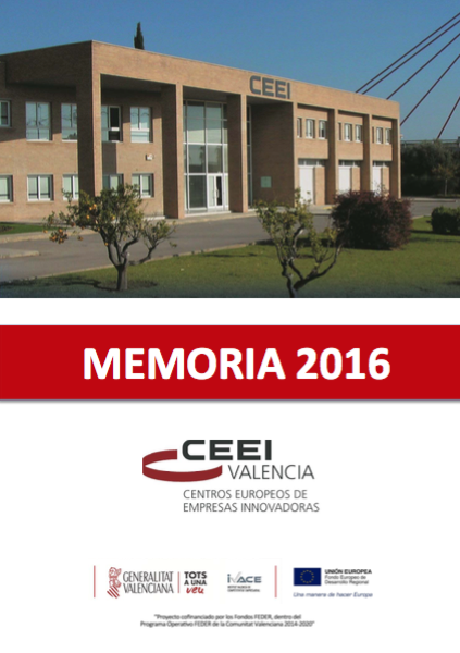 Memoria CEEI Valencia 2016[;;;][;;;]