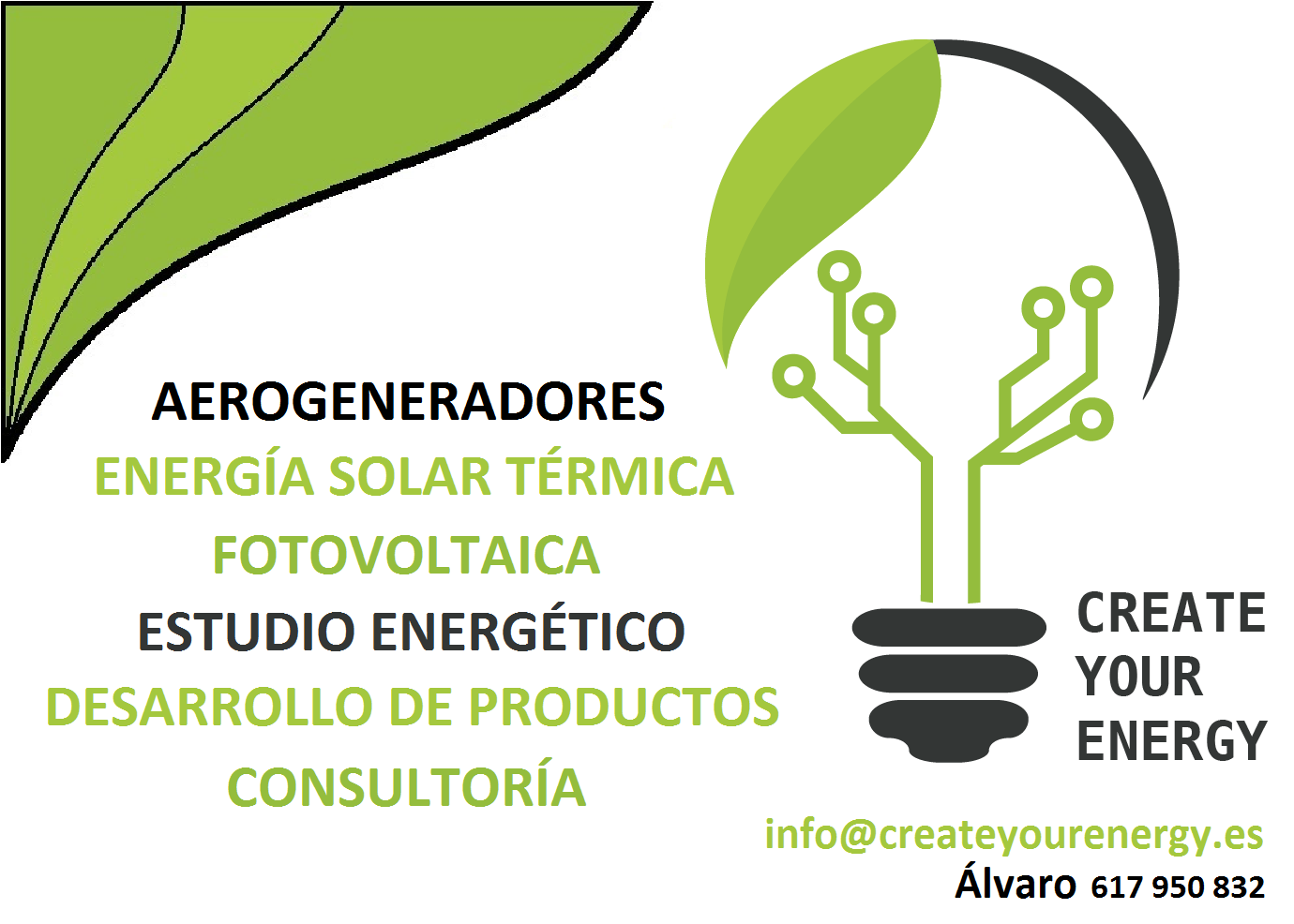 CREATE YOUR ENERGY, S.L.