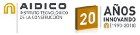 Aidico, 20 a�os innovando, logotipo