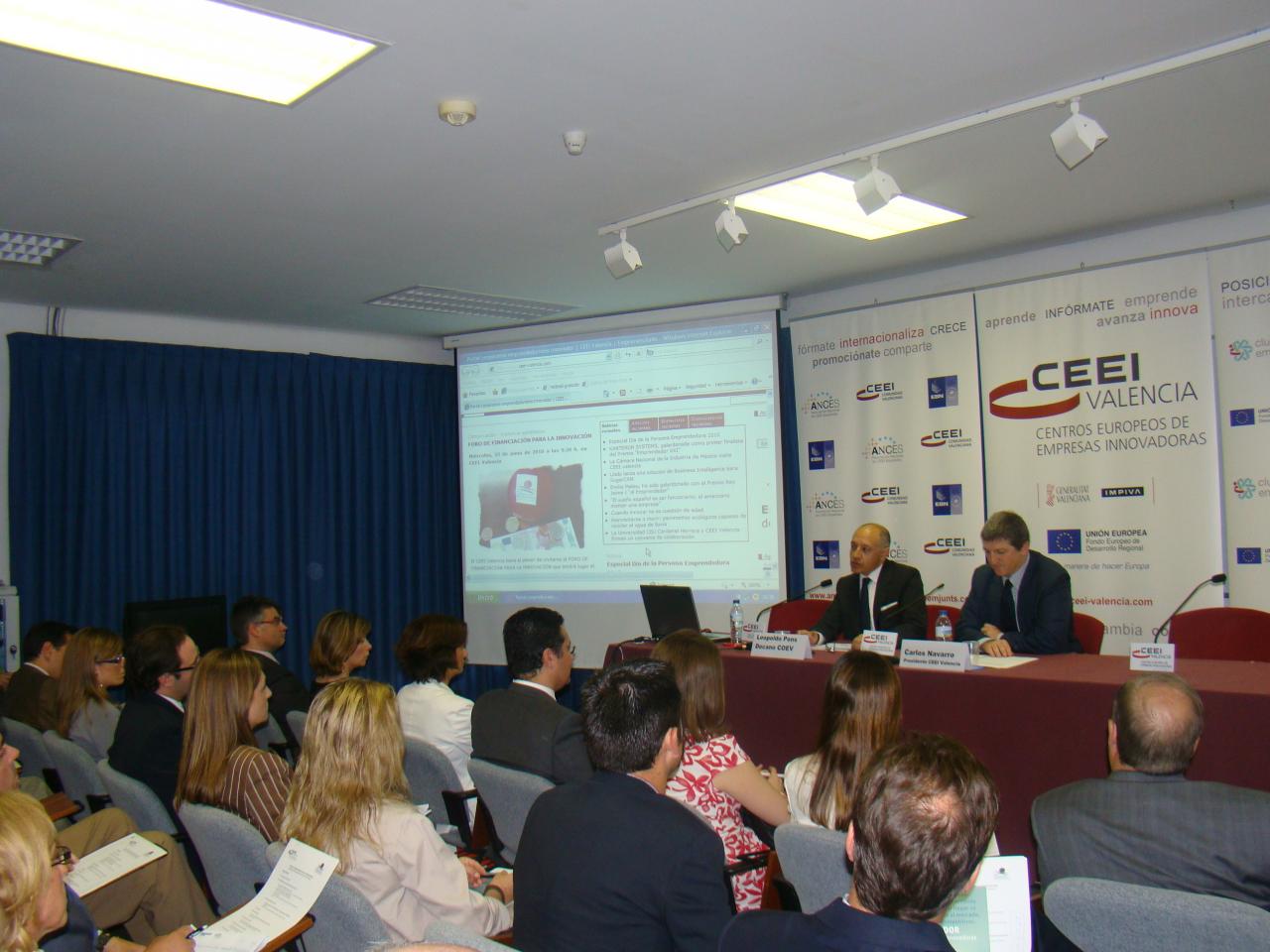 Leopoldo Pons  y Carlos Navarro 