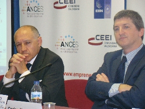 Leopoldo Pons y Carlos Navarro en el Foro Financiacin para la innovacin
