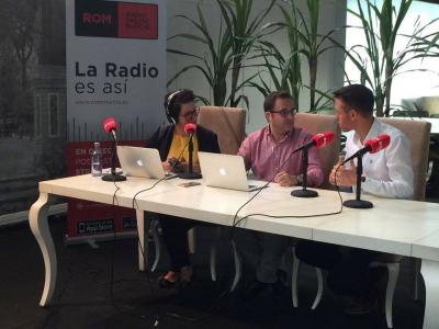Pablo Soler, director general de MAZA Grupo en la Feria del Mueble de Yecla entrevistada por ROM Murcia Radio