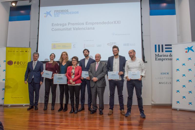Visual gana los Premios EmprendedorXXI en la Comunitat Valenciana