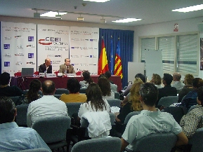 Lus Martnez (Gerente de Andreu Estells) y Jess Casanova (Director de CEEI Valencia)