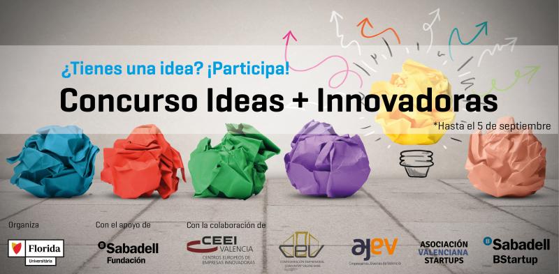 Concurso IDEAS + INNOVADORAS  2018