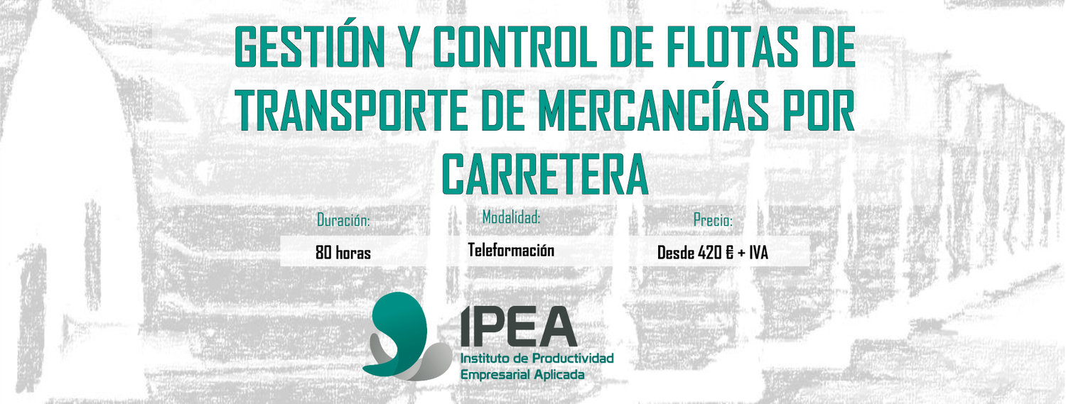 Gestin y Control de Flotas de transporte de mercancas por carretera