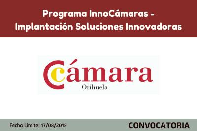 Programa InnoCmaras-Implantacin Soluciones Innovadoras