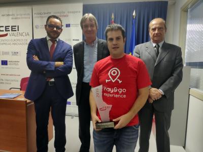 Carles Pons, socio cofundador de Play&Go Experiences, ganador de la categora Creacin Empresarial