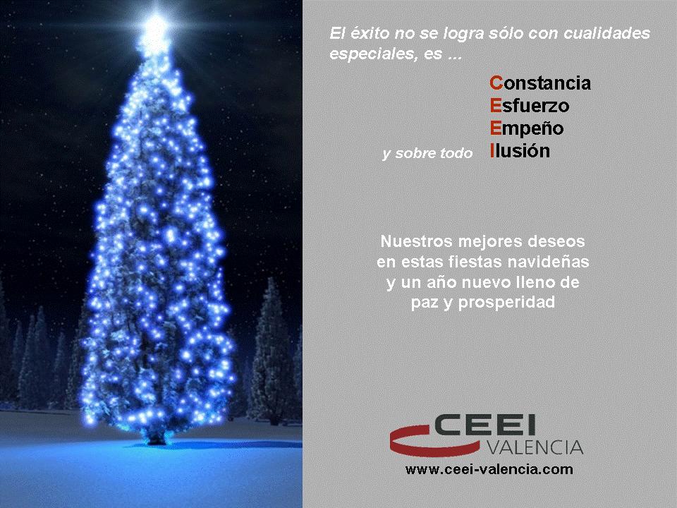 Felicitacin de Navidad de CEEI Valencia