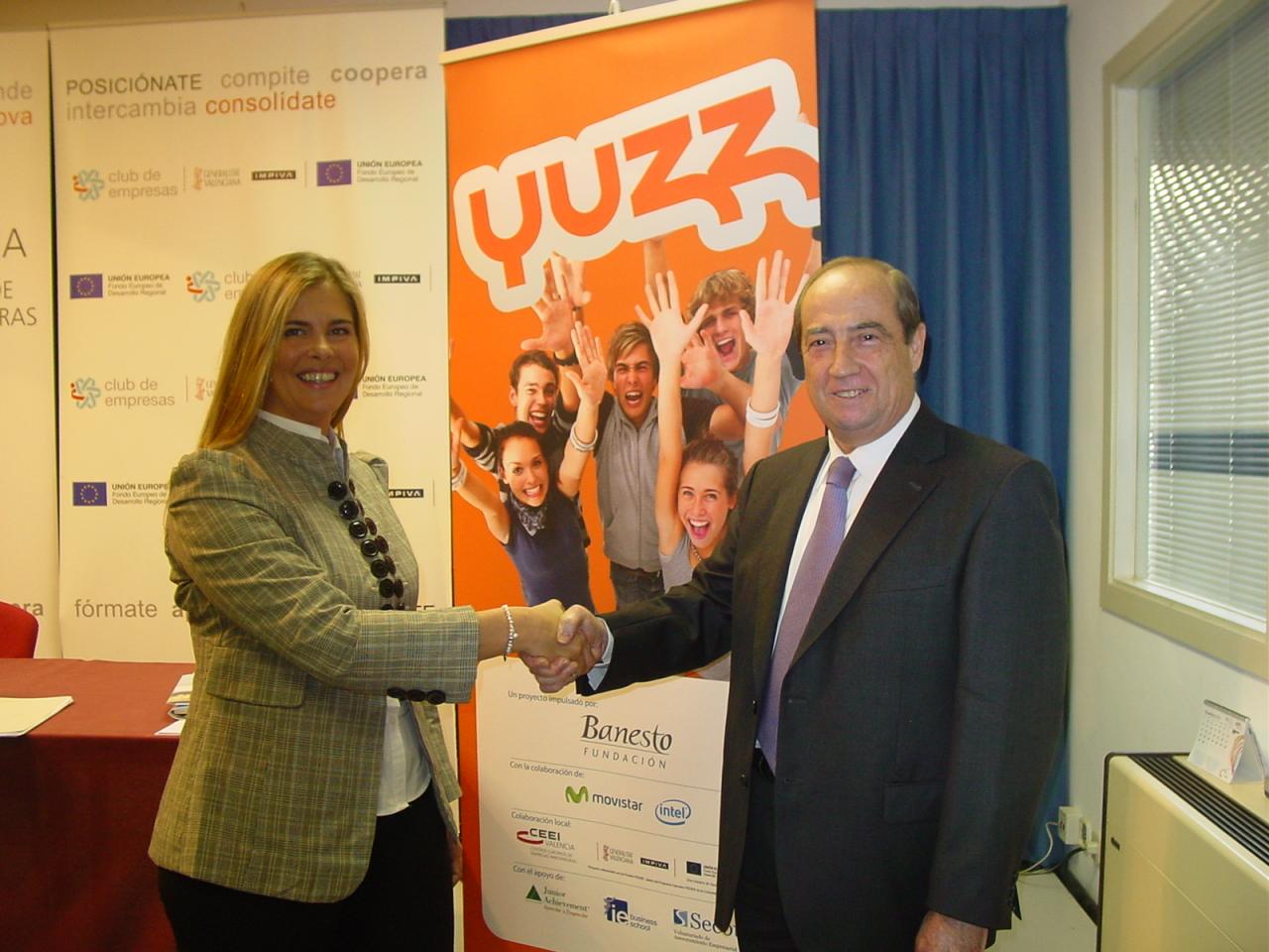 Foto: Fundacin Banesto y CEEI Valencia se unen para lanzar Yuzz en Valencia 
