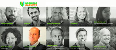 ADBioplastics dar un pitch en la Bio-Stars session de la World Bio Markets 2020, en Amsterdam.