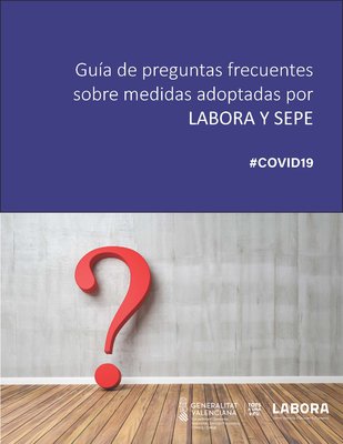 Guía de preguntas frecuentes sobre medidas adoptadas por LABORA Y SEPE #COVID19