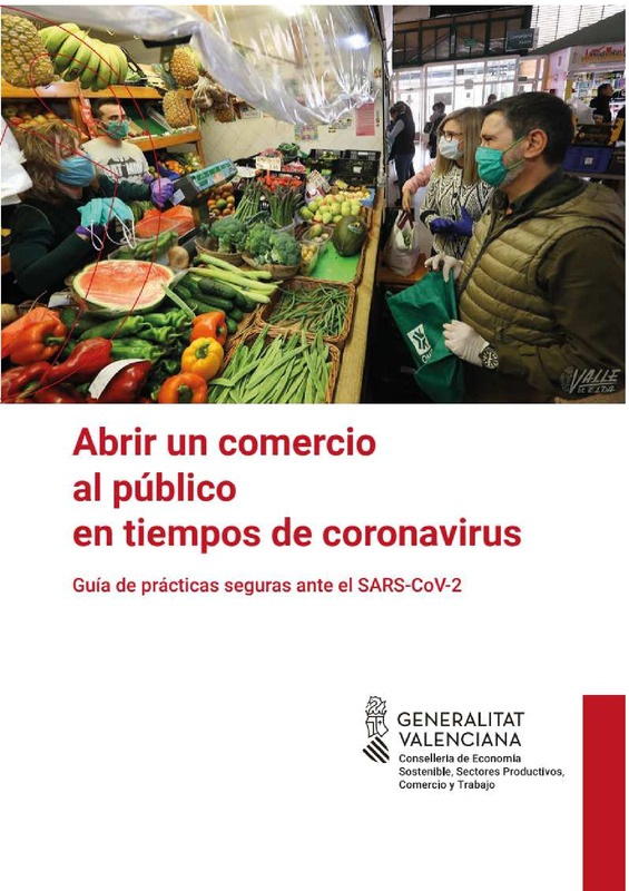 Guía "Abrir un comercio en tiempo de coronavirus: guía de prácticas seguras"