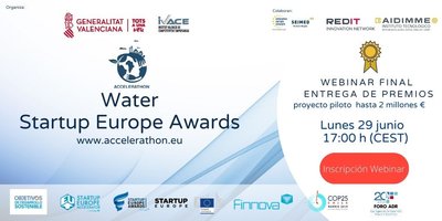 Entrega de premios del Accelerathon Aguas IVACE