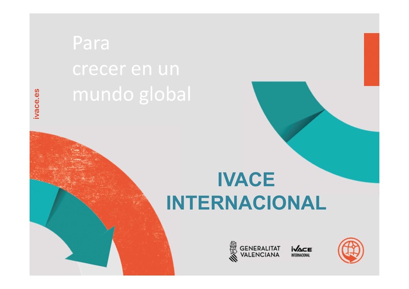 Presentacin IVACE Internacional (Portada)