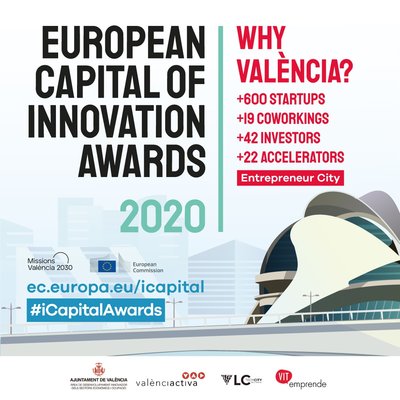 Valencia finalist as European City of Innovation 2020