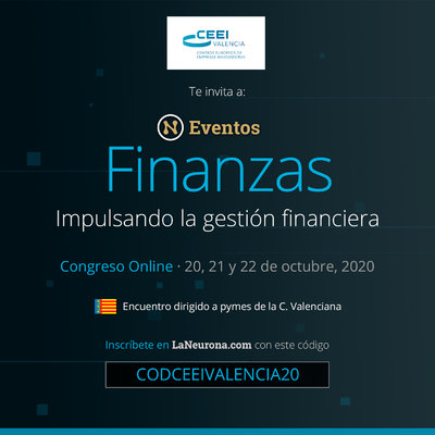 La Neurona Finanzas Comunidad Valenciana, congreso online para impulsar la gestin financiera ante la COVID19