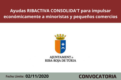 Programa RIBACTIVA CONSOLIDA'T 2020