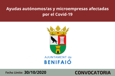 Ayudas autnomos/as y microempresas afectadas por el Covid-19