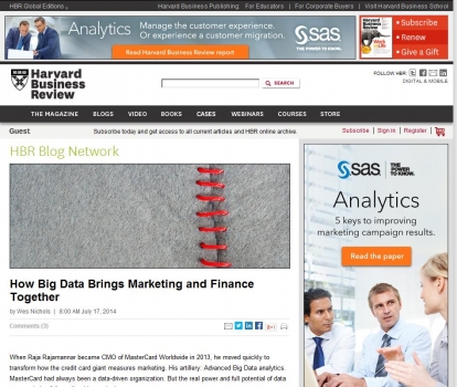 Cmo el BIG DATA une el marketing y las finanzas