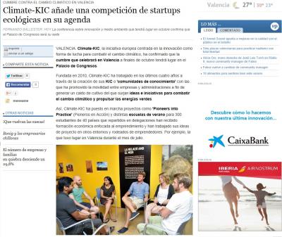 Climate-KIC suma competición de startups ecológicas al Festival europeo de innovación                                       
 
    