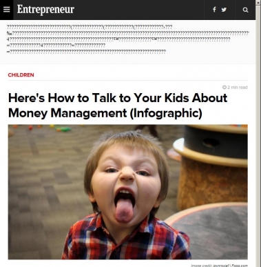 Infographic: Here's How to Talk to Your Kids About Money Management
