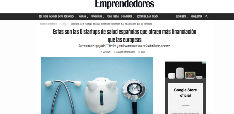 Arthex Biotech y Quibim entre las 6 startups de salud españolas que atraen más financiación que las europeas